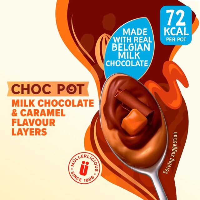 Muller Light Choc Pot Caramel Low Fat Dessert thumbnail 2