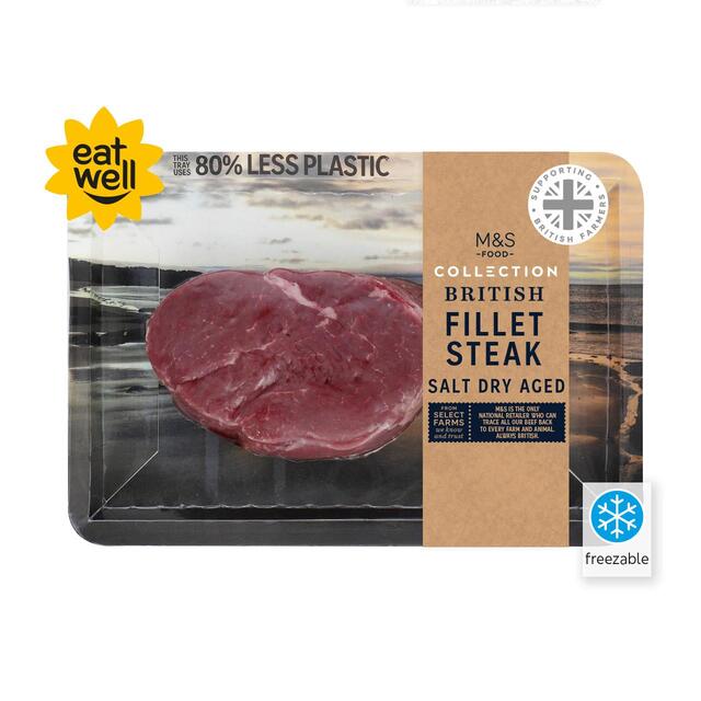 M&S Collection British Fillet Steak Salt Dry Aged