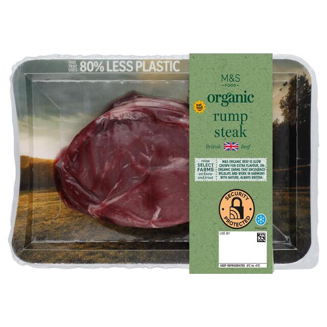 M&S Organic Rump Steak