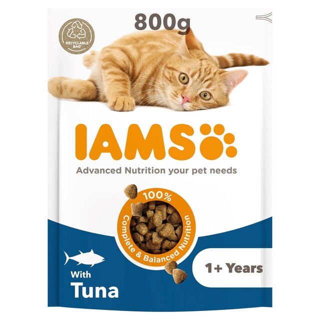 IAMS Adult Dry Cat Food Tuna