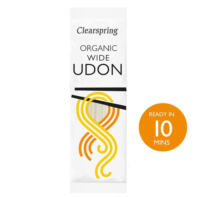 Clearspring Organic Japanese Wide Udon Noodles