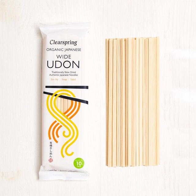 Clearspring Organic Japanese Wide Udon Noodles thumbnail 6
