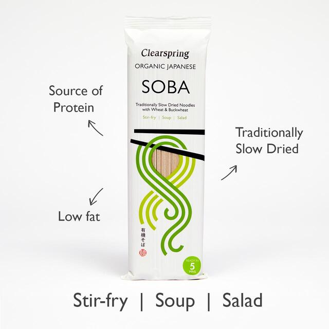 Clearspring Organic Japanese Soba Noodles thumbnail 2