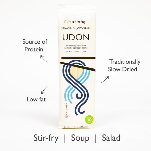 Clearspring Organic Japanese Udon Noodles thumbnail 2