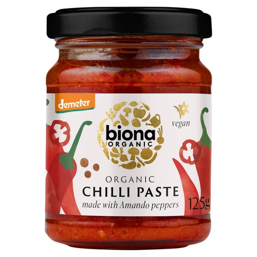 Biona Organic Hot Chilli Paste Demeter