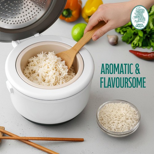 Green Dragon Thai Fragrant Jasmine Hom Mali Rice thumbnail 3