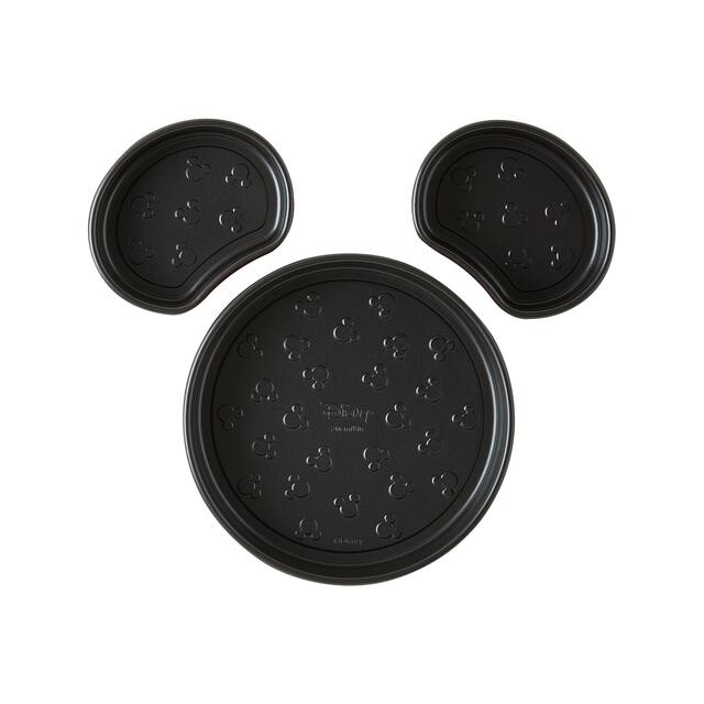 Prestige Disney Bake with Mickey Head Cake Tin Set, 3pce