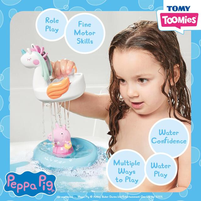 Peppa Pig Peppa Bath Floats Peppa & Unicorn thumbnail 3