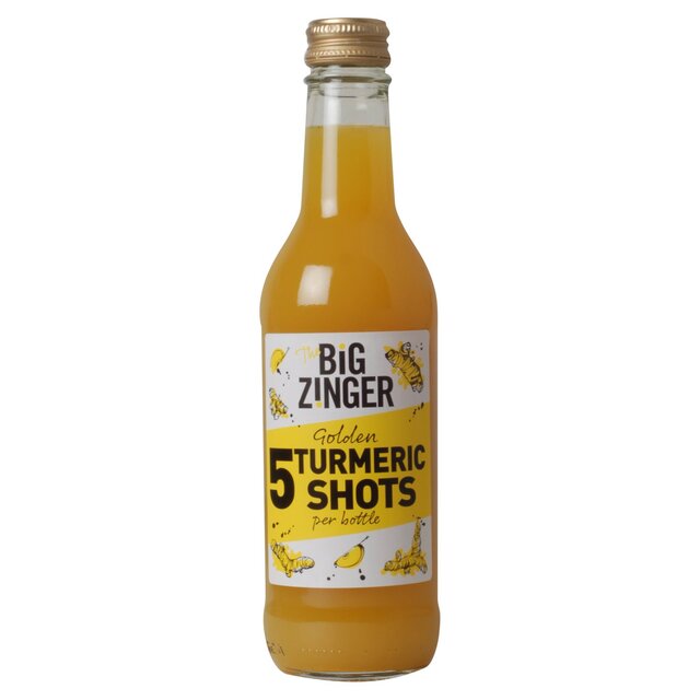 Big Zinger Turmeric Dosing Bottle 5 shots