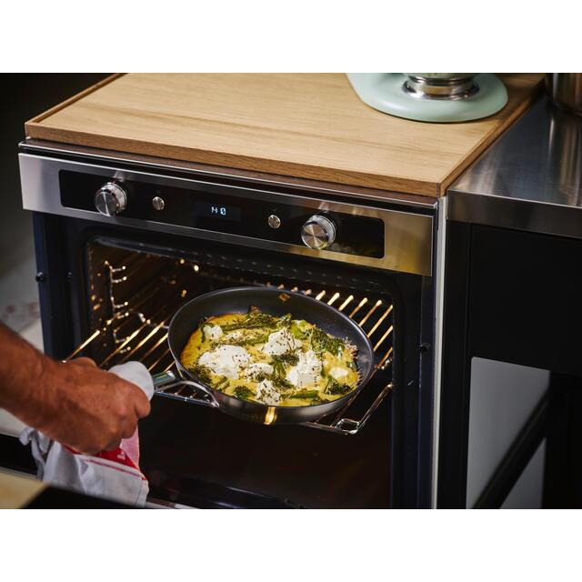 KitchenAid Stainless Steel Ceramic Non-Stick 28cm/3.6 Litre Wok thumbnail 5