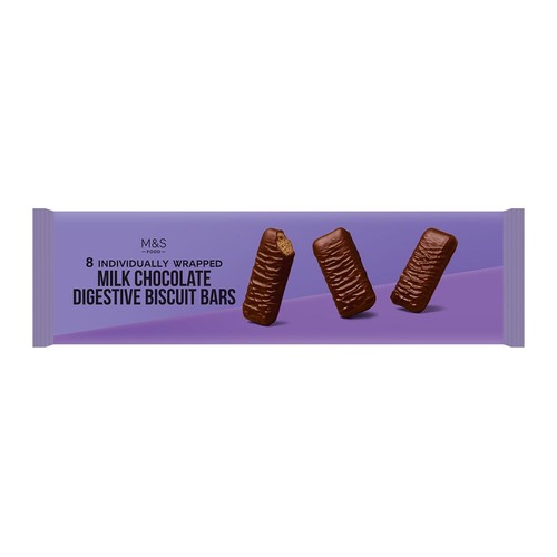 M&S Milk Chocolate Digestive Biscuit Bars
