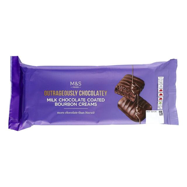 M&S Milk Chocolate Coated Bourbon Cream