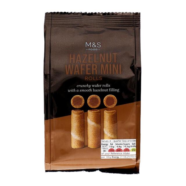 M&S Hazelnut Mini Rolls