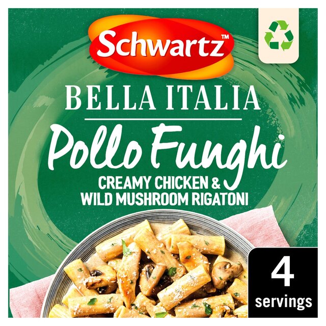 Schwartz x Bella Italia Pollo Funghi