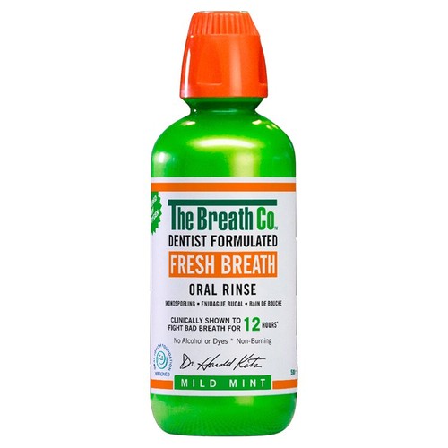 The Breath Co. Alcohol Free Mouthwash Mild Mint