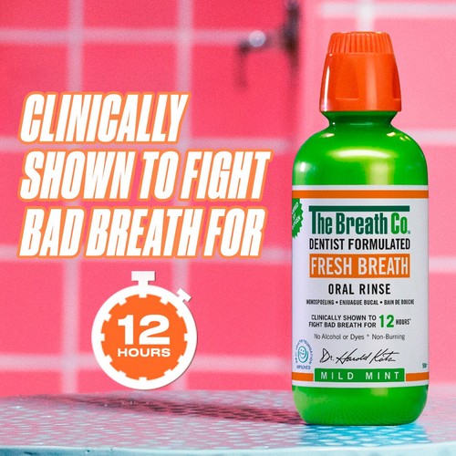 The Breath Co. Alcohol Free Mouthwash Mild Mint thumbnail 5