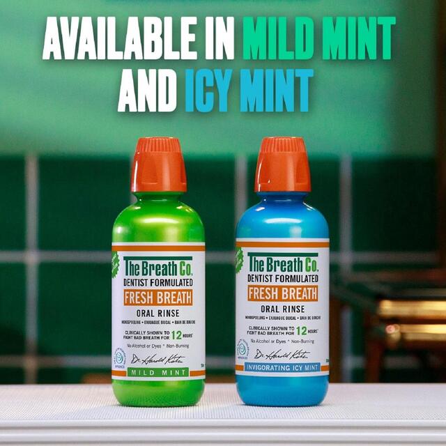 The Breath Co. Alcohol Free Mouthwash Mild Mint thumbnail 6