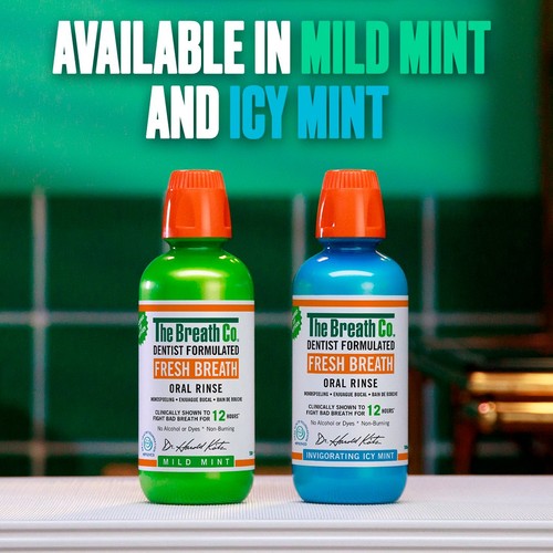 The Breath Co. Alcohol Free Mouthwash Icy Mint thumbnail 5
