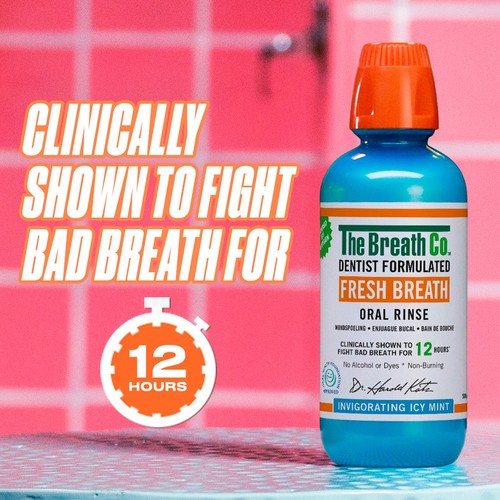 The Breath Co. Alcohol Free Mouthwash Icy Mint thumbnail 7