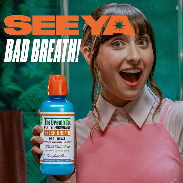 The Breath Co. Alcohol Free Mouthwash Icy Mint thumbnail 7