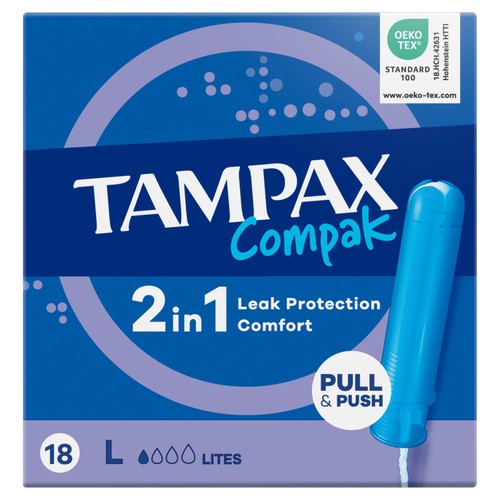 Tampax Compak Lites Applicator Tampons thumbnail 7