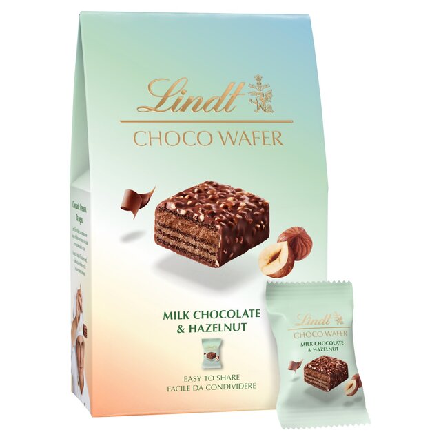 Lindt CHOCO WAFER Milk Chocolate & Hazelnut Sharing Box thumbnail 2