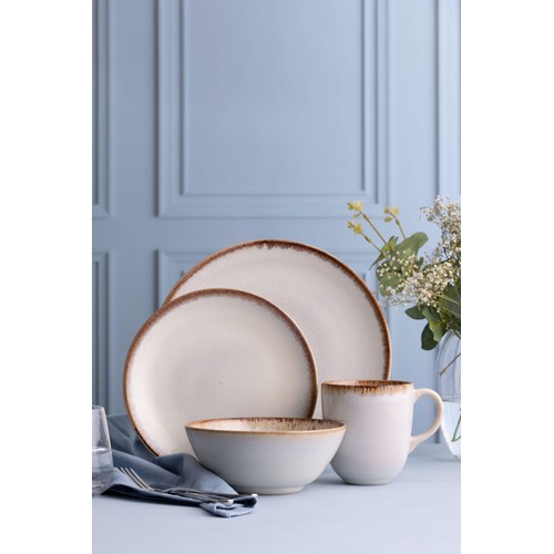 Mason Cash Reactive Cream Dinner Plate thumbnail 2