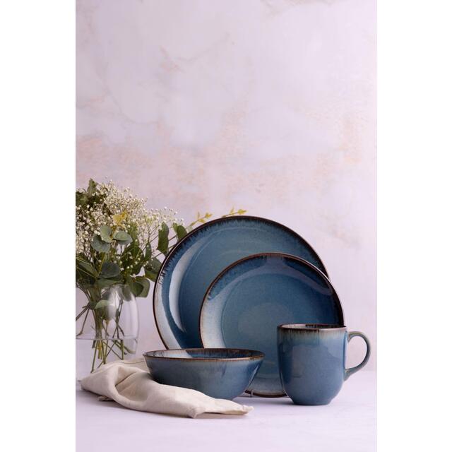 Mason Cash Reactive Blue Dinner Plate thumbnail 2