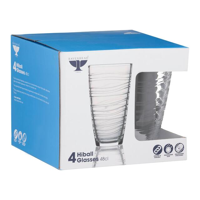 Ravenhead Essentials Swirl Super Hiballs, 4 pack thumbnail 3