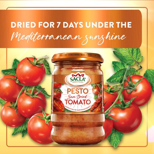 Sacla' Sun Dried Tomato Pesto thumbnail 2