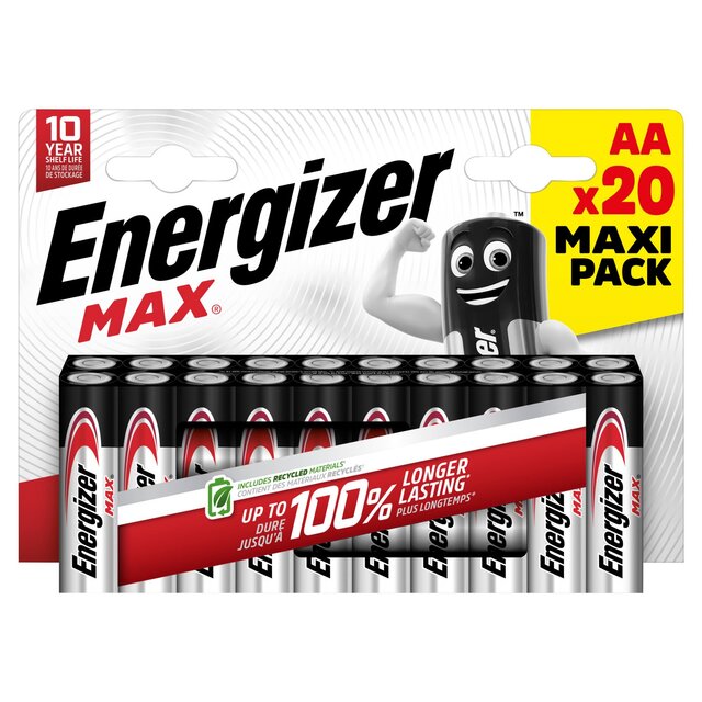 Energizer Max AA Batteries, Alkaline