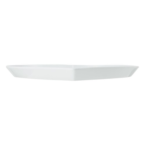 Mikasa Chalk Porcelain Heart Serving Platter, 30cm, Labelled thumbnail 3