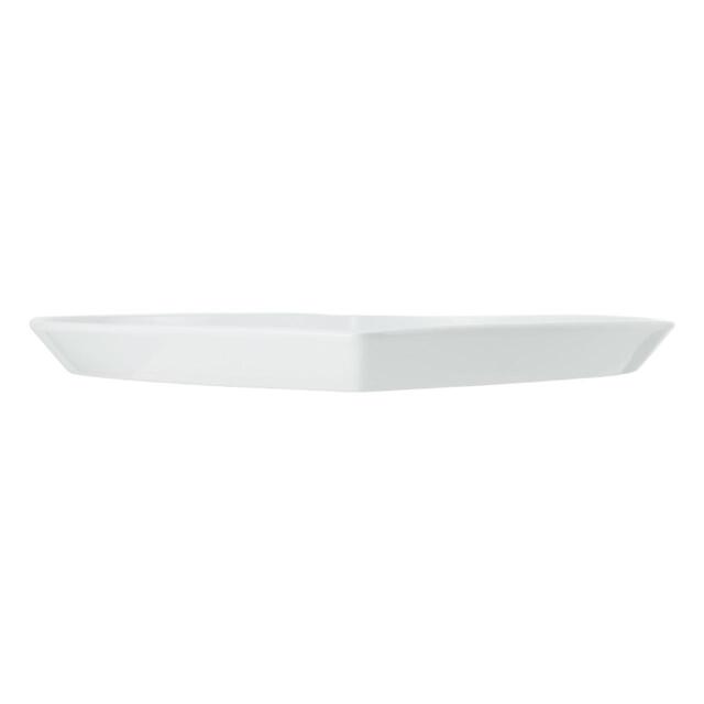 Mikasa Chalk Porcelain Heart Serving Platter, 30cm, Labelled thumbnail 3