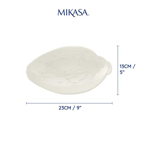 Mikasa Cranborne Stoneware Artichoke Serving Platter, 23cm, Gift boxed thumbnail 3