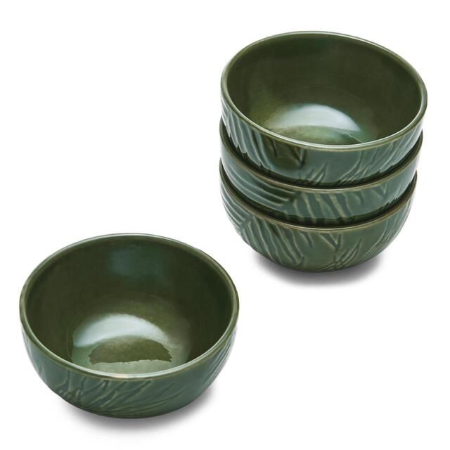 Mikasa Jardin 4pc Stoneware Dip Bowl Set, 10cm, Gift boxed thumbnail 2