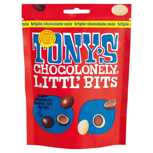 Tony's Chocolonely Littl' Bits Triple Chocolate Mix