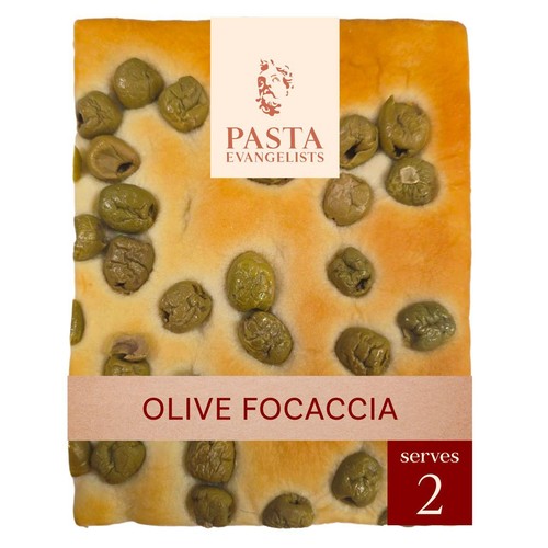 Pasta Evangelists Olive Focaccia