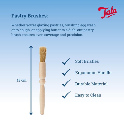 Tala Wooden FSC Pastry Brush 18.5cm thumbnail 2