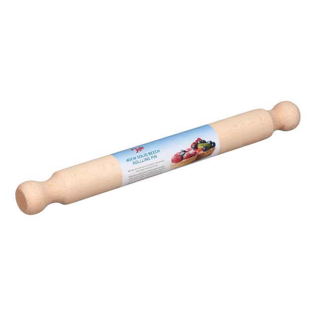 Tala FSC Solid Beechwood Rolling Pin 40cm