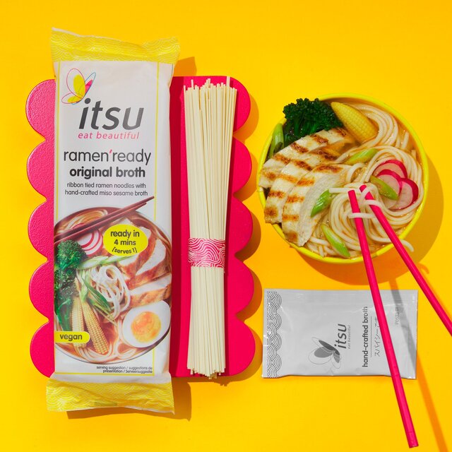itsu Ramen Ready Noodles Original Broth for 1 thumbnail 6