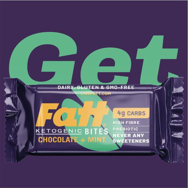 Fatt Chocolate + Mint Ketogenic Bites thumbnail 3
