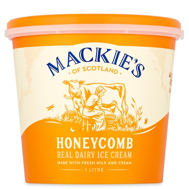 Mackie's Honeycomb Real Dairy Ice Cream