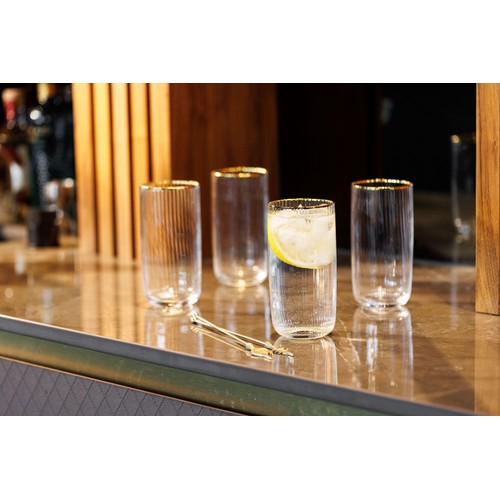 Mikasa Sorrento 4pc Highball Glasses, 510ml, Gift boxed thumbnail 4