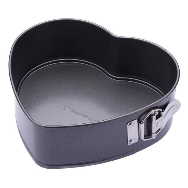 MasterClass Non-Stick Spring Form Heart Shape Cake Tin thumbnail 2