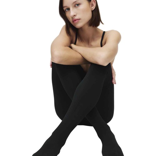 M&S Collection, 200 Denier Thermal Fleece Lined Tights, Extra Large, Black thumbnail 2