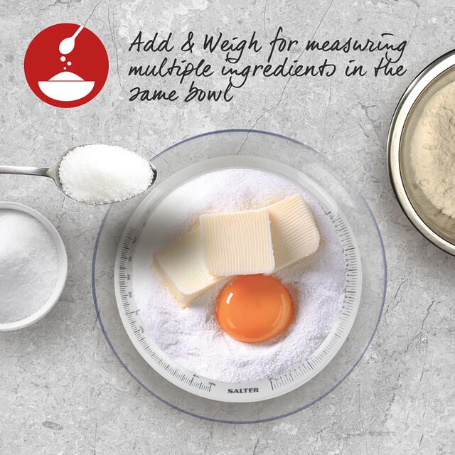 Salter 3KG Mechanical Kitchen Scale thumbnail 2