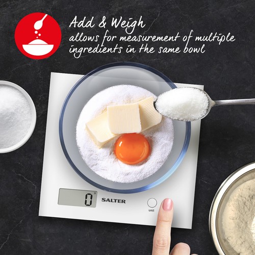 Salter Arc Scale - White thumbnail 2