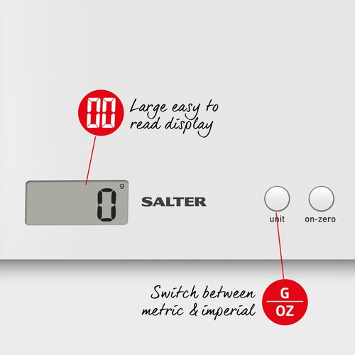 Salter Arc Scale - White thumbnail 4
