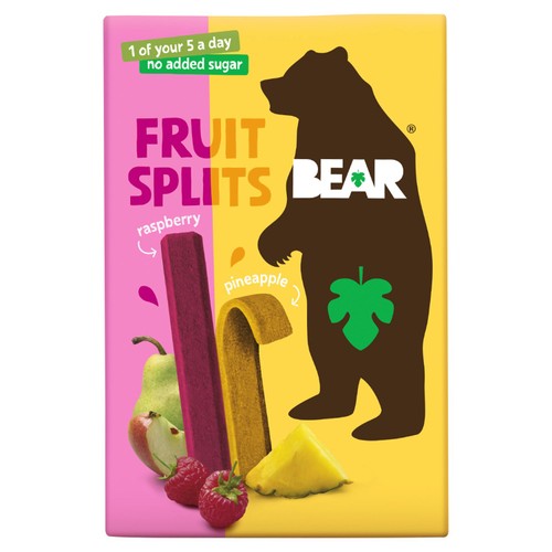 BEAR Fruit Splits Raspberry & Pineapple thumbnail 2