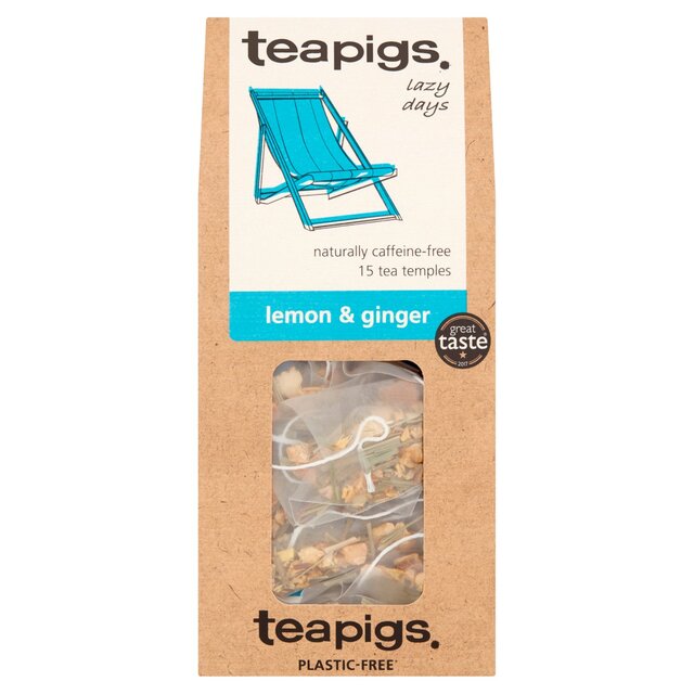 Teapigs Lemon & Ginger Tea Bags thumbnail 2